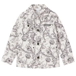 Kids - Burberry White Brayden Shirt Jacket - Tops - 12 years - Black - Junge
