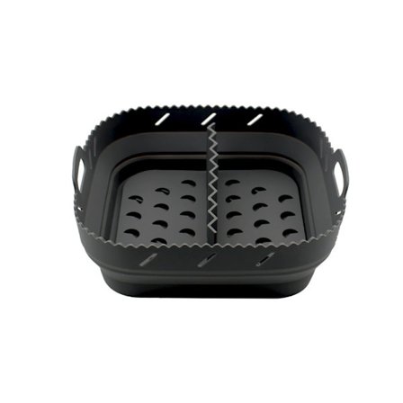 8,5 tommer Air Fryer Pan Air Fryer kurvplate SVART