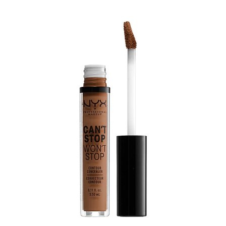 NYX PROFESSIONAL MAKEUP Can't Stop Won't Stop Contour Concealer Cappuccino, Makeup, Ansigt, Concealer