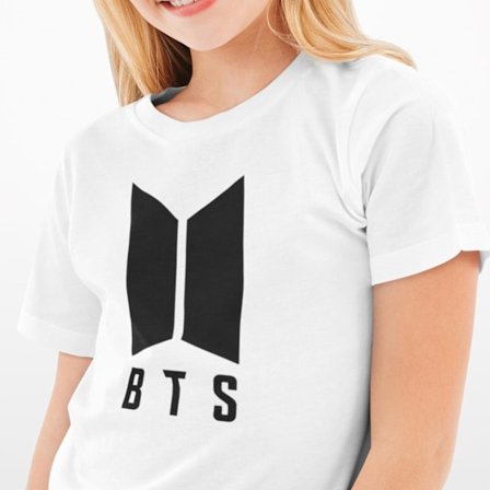 Bts T-shirt Kpop SUGA tröja - Vit t-shirt
