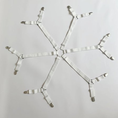 Sengespænderemme, Premium Lagenlagenholdere med 6