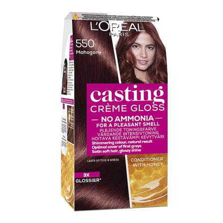 L'Oréal Paris Casting Créme Gloss 550 Mahogany, Hår, Hårfarve, Toningsfarve