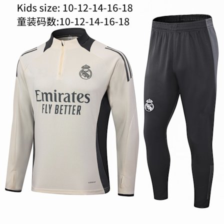 Ny Paris Frankrike Portugal Mbappe Messi langermet treningsdress fotballuniform dress ytterjakke barneklær 2