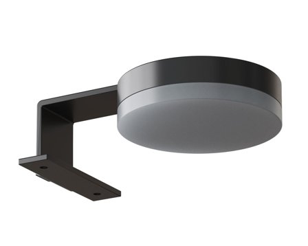 Dansani Jupiter Badrumslampa till spegel och spegelskåp Svart matt, Badrum