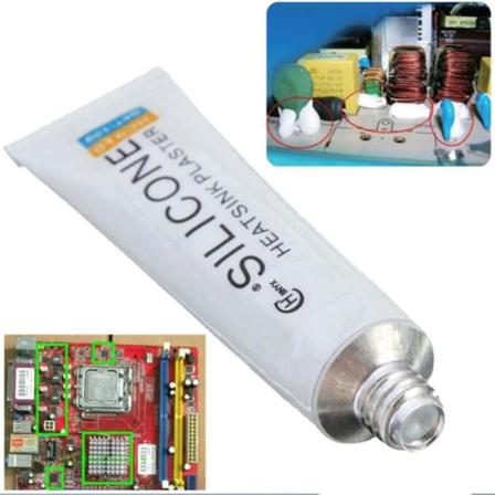 10g Hc-910 Silikon Thermal Konduktivt Självhäftande Lim Kylfläns Pl