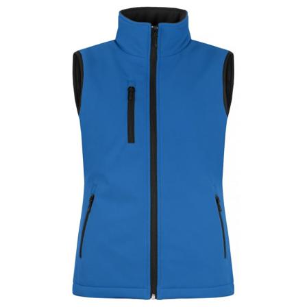 Clique Softshell Paneler Dam/dam Gilet L Royal Blue