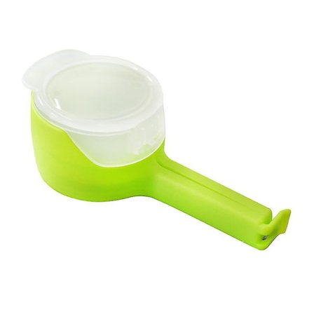 Matposeklips Matlagring Tetningsklips Kjøkkenverktøy (4 stykker, Blå, Grønn, Grå, Hvit)