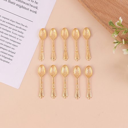 10ST/ set Vintage Mini Lery Sked Dollhouse Miniatures Tablewar