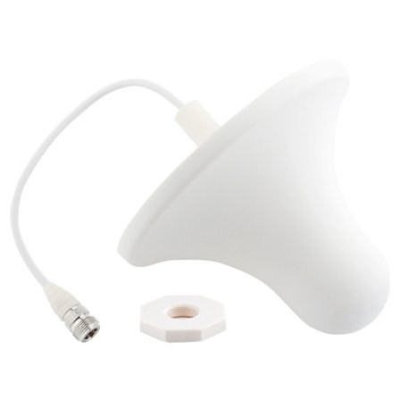 Band Dome Loftantenne Høj-Gain 5 dBi Loftantenne 800-2500MHz Telefonsignalforlænger Indendørs Loftantenne