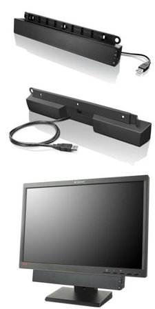 Lenovo USB Soundbar - høyttalere - for PC