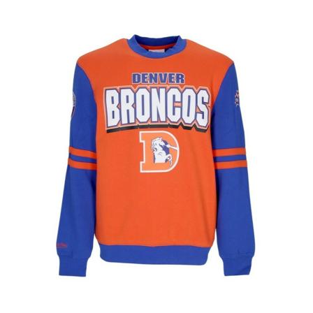 Mitchell & Ness, Sweatshirts Oranje, Heren, Maat:S