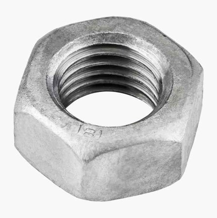 Mutter M20 varmförzinkad 5 st. - Biltema