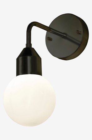 Aneta Lighting - Badrumsbelysning Florens - Svart - Badrumsbelysning - Från Homeroom