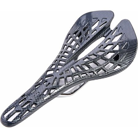 Cykelsadel Komfortabel Ultralet Mountainbike Racercykel Udskåret Spider Sadel Pude Cykeltilbehør