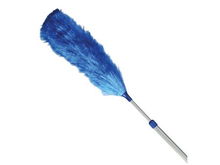 Hygienteknik Dammvippa HT Teleskop Basic 87-125cm - Lyreco - Städ och hygien > Städredskap > Dammvippor och intriörmoppar