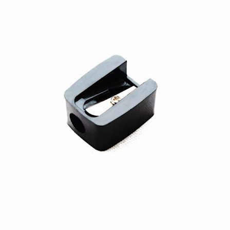 Beauty Eyebrow Comb Makeup Tool Sharpener Black
