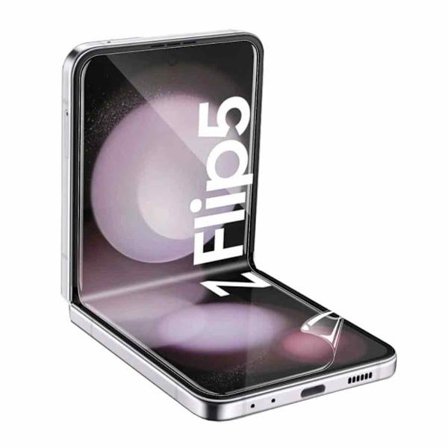 Samsung Galaxy Z Flip 5 Skjermbeskytter Beskyttende Plastskjermbeskytter TPU Transparent