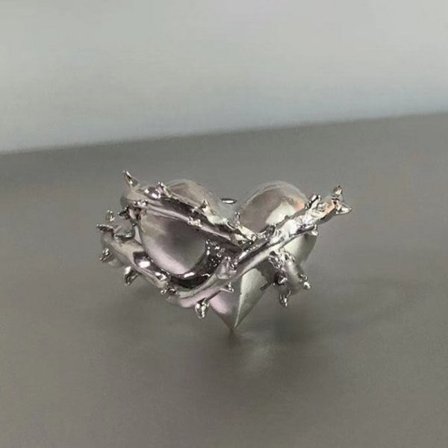 Gotisk Punk Silver Färg Dargon Ringar Män Kvinnor Öppning Justerbar Finger Ring Vintage Y2K Estetisk Trendiga Smycken Dropshipping