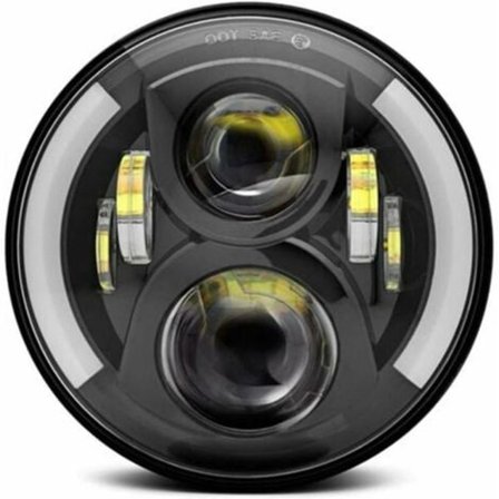 12V/24V Moottoripyörän LED-ajovalot, Retro Pyöreät Vilkut, 7 tuuman Jeep Wrangler Ajovalojen Vaihto—-Life