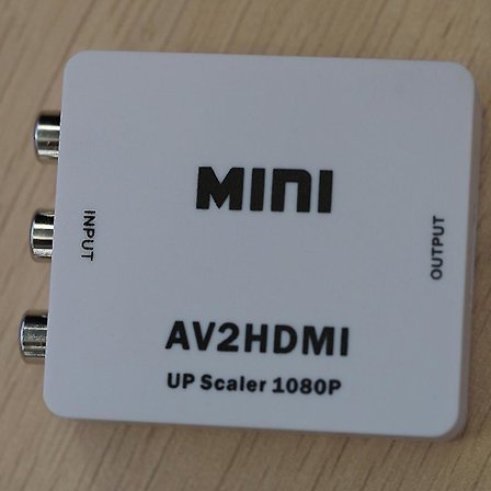 Komposit AV CVBS til HDMI-konverter 720P 1080P