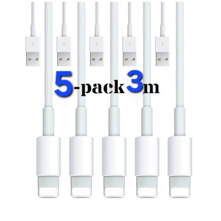5-pack - Ladd-sladd Lightning iPhone