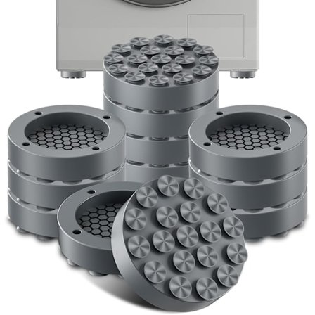 4 stk. vibrationsfødder til vaskemaskine og tørretumbler Vaskemaskine Fødder Pad Vaskemaskine gummifødder pad