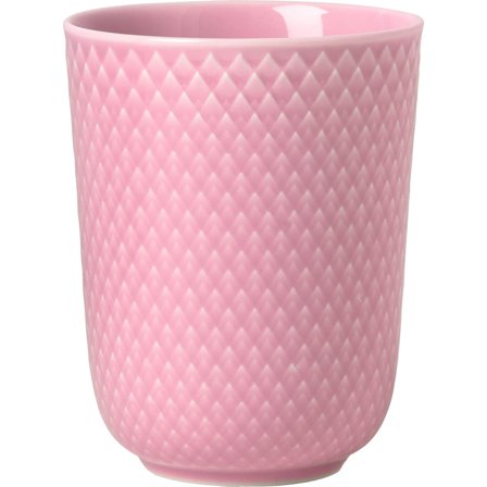 Lyngby porcelæn Rhombe Krus 33 cl Rosa