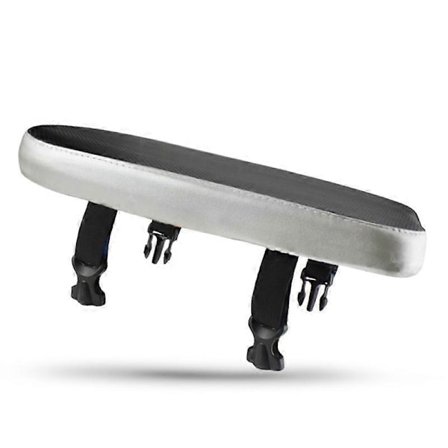 Cykelstol bak, mountainbike pakethållare sittdyna, universell mjuk cykelstol bak vit