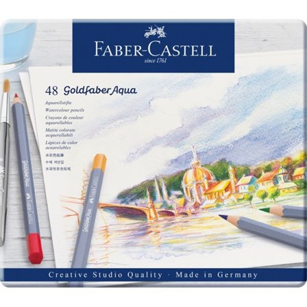 Faber-Castell Goldfaber Aqua Watercolour Pencil 48-set