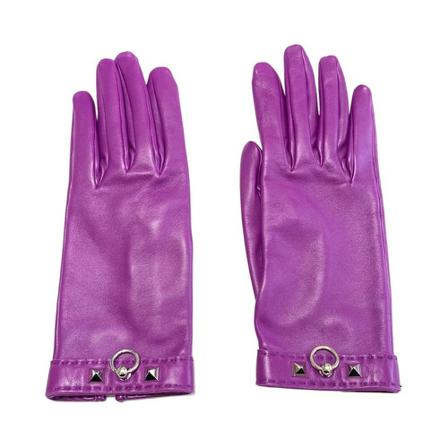 Hermès Vintage pre-owned gloves lila, Dam Vintage Accessoarer, Dam, Storlek: ONE SIZE