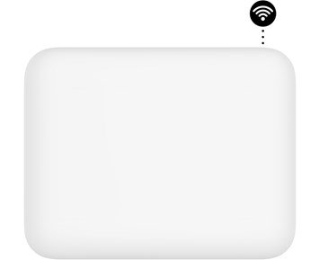 Mill Invisible Smart WiFi Panel Heater 400W - Mill Invisible panelelement med WiFi, 400W