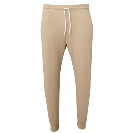 Bella + Canvas Unisex Jogger Sweatpants S Tan
