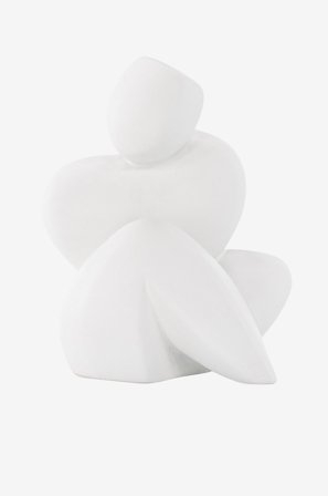 Venture Home - Skulptur Floda - Hvit - Pynteting - Fra Homeroom
