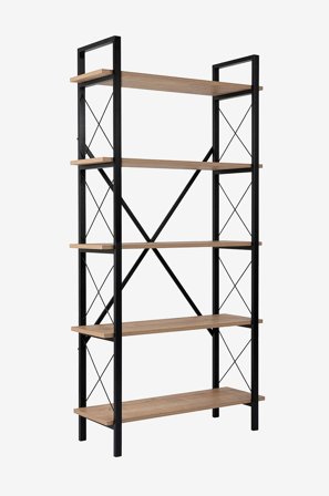 Hanah Home - Kirjahylly Elysian - Ruskea - Kirjahyllyt - - Homeroom