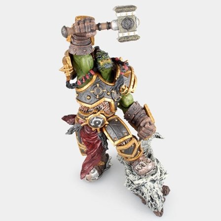 Thrall The Orc Shamman Action Figur Leker Dukke Tribal sjef PVC ACGN Figur statue Samlerobjekt Modell