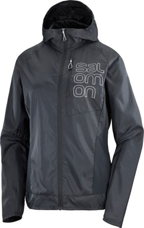 Salomon Women's Bonatti Cross Wind Women unlined workout jackets Black M