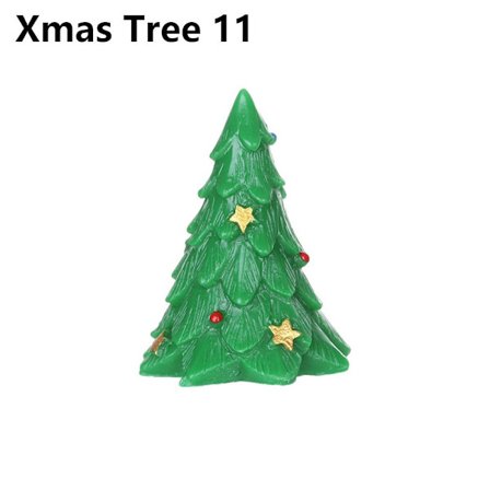 1st Julfigurer Miniatyrsnögubbe Jultomten JULTRÄD - high quality