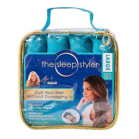 8 stk. Svampe Curlers Frisør Twist Hårruller Bløde Varme Frie Sovestylere Nye