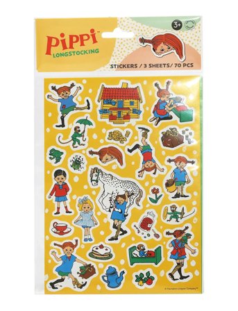 Micki Leksaker | Pippi Klistermärken | ONE SIZE
