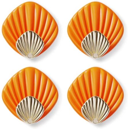 Självhäftande krokar, ingen perforering, stark pasta, 4 viskoskrok