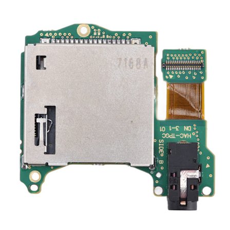 Spillepatron Slot Udskiftning Hovedtelefonstik til Switch