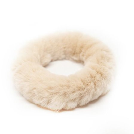 Chouchou - AVIZAR - Klassisk - Lækkert Pels - Beige - Voksen Kvinde