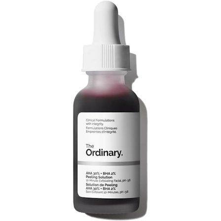 The Ordinary 30% AHA + 2% Salicylic Acid Skin Renewal Serum: Edistyksellinen kuoriva ja kirkastava seerumi, 30 ml.