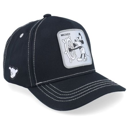 Capslab - Svart adjustable Keps - Disney Mickey Black/Grey Adjustable @ Hatstore