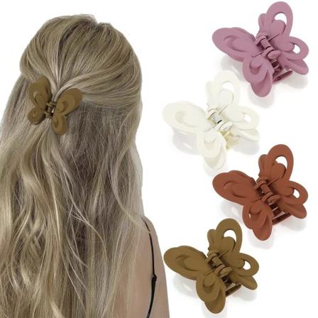4 stk Butterfly Hårklipp Lange Hårklipp Damer Hårklipp