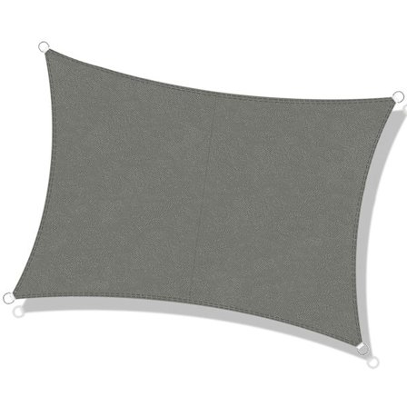 Polyester Solseil Værbeskyttelse UV-beskyttelse For Hage, Terrasse, Camping