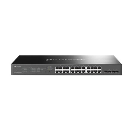 TP-Link JetStream 28-Port Gigabit Smart Switch with 24-Port PoE+