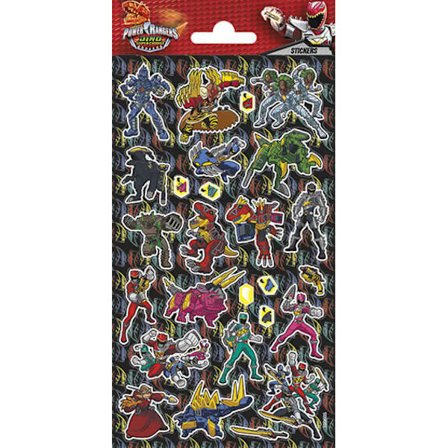 Power rangers 25 stk klistermærker klistermærke