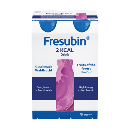 Fresubin 2 kcal Drink, Skogsbær, 4x200 ml