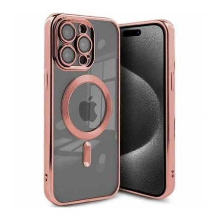 Luxury Mobilskal med Magsafe iPhone 15 Pro Max - Rosa Rosa